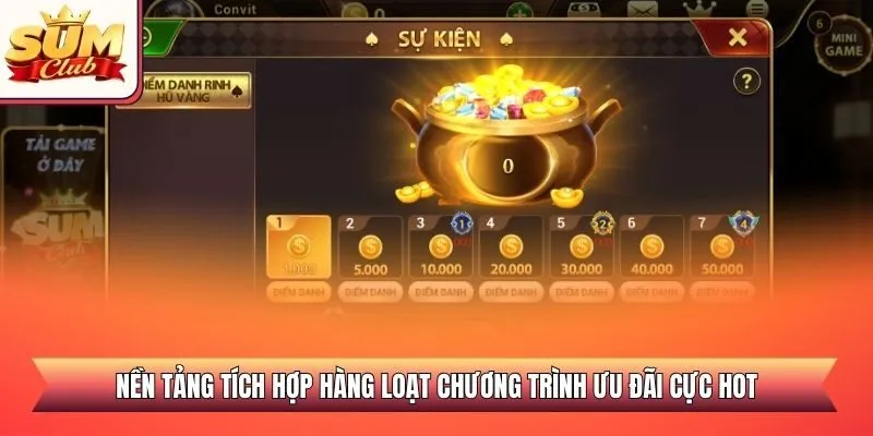 Nền tảng tích hợp hàng loạt chương trình ưu đãi cực hot